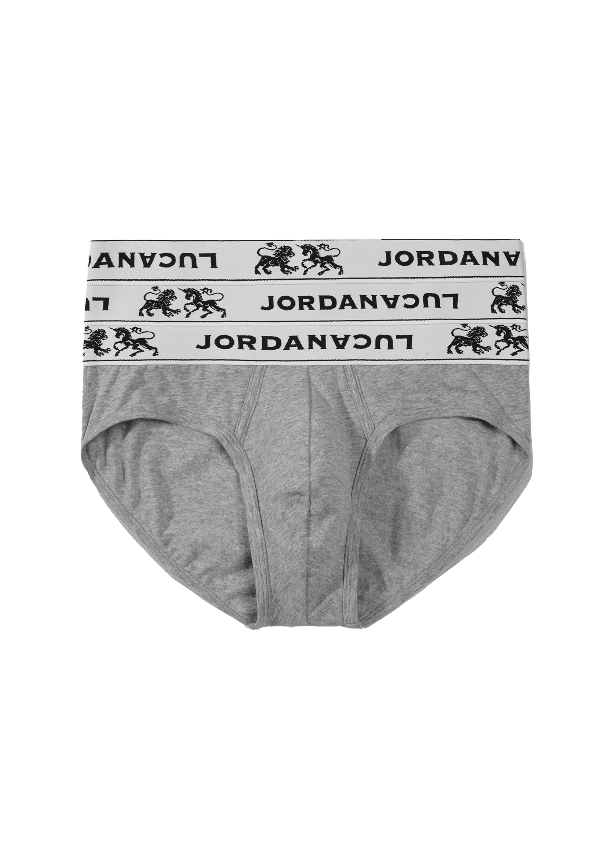 JLT-3 TRIPLE WAISTBAND BRIEF GREY