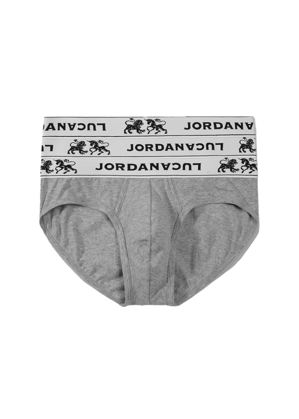 JLT-3 TRIPLE WAISTBAND BRIEF GREY