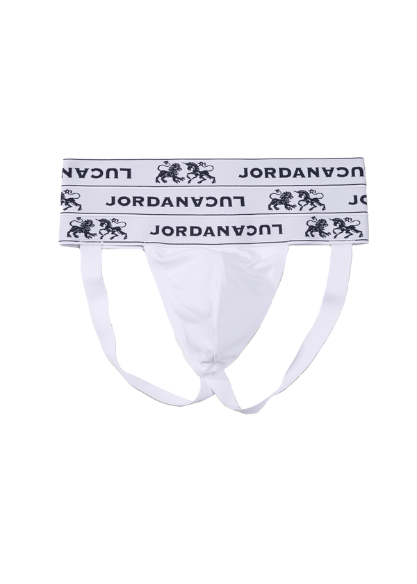 JLT-3 TRIPLE ELASTIC JOCKSTRAP WHITE