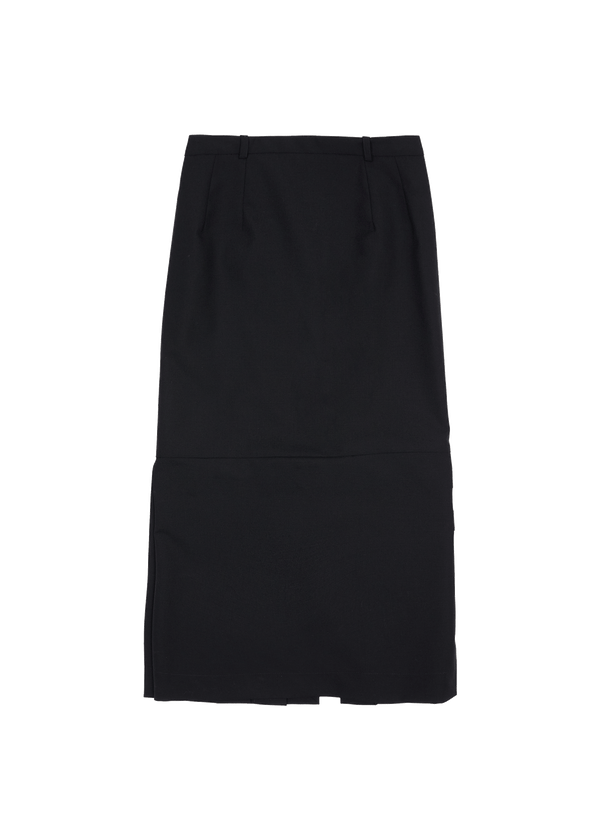 CONVEX SKIRT BLACK