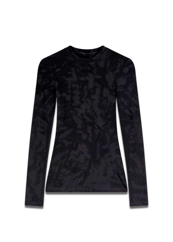 COMPRESSOR LONG SLEEVE BLACK HYENA