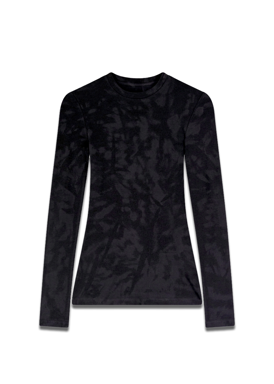 COMPRESSOR LONG SLEEVE BLACK HYENA