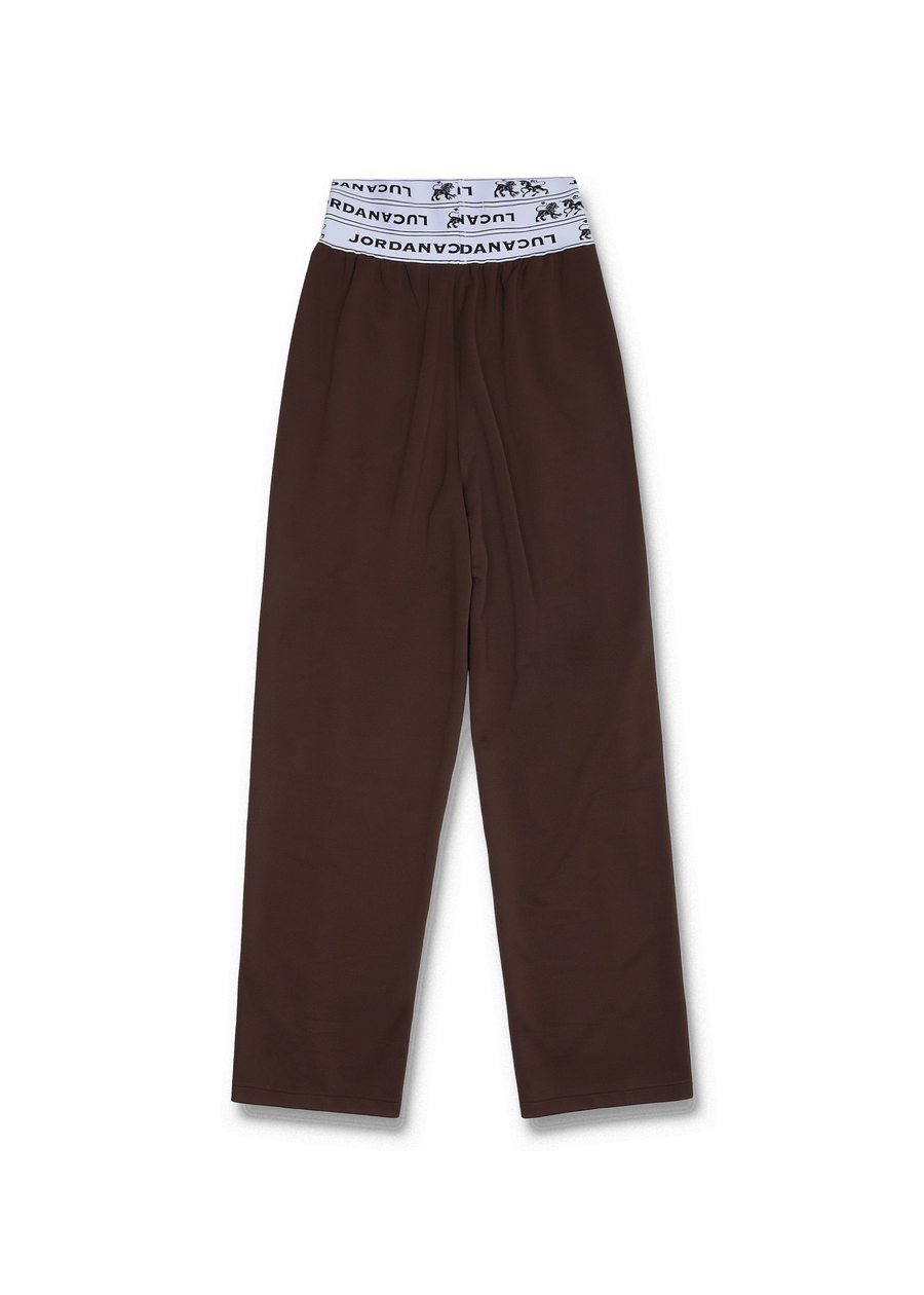 TRIPLE WAIST JOGGERS BROWN