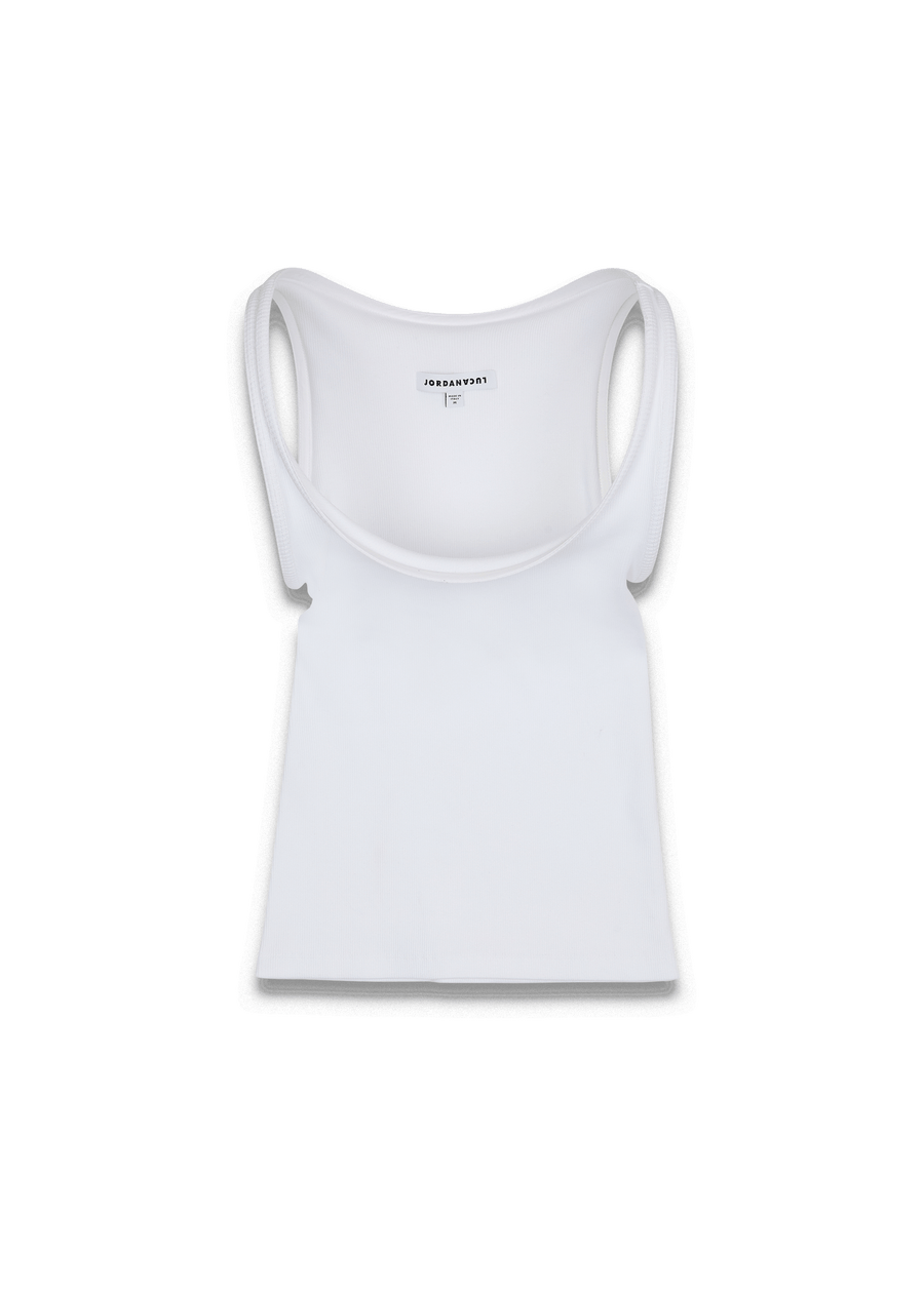 BLUR TANK TOP WHITE